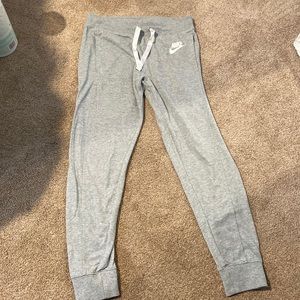 Nike joggers. Gray. Size small.